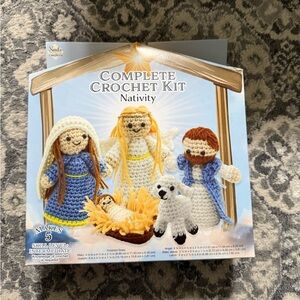 Crochet Nativity Kit / Scene - Complete Crochet Kit Nativity